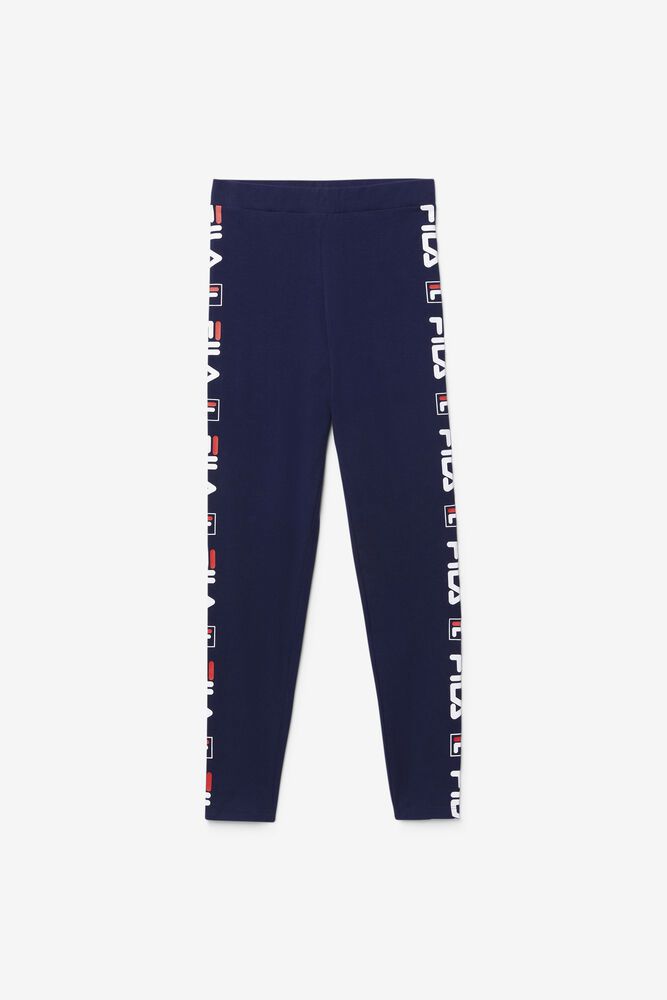 Fila Legging Dame Marineblå Parma 704136-VKI